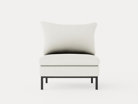 Tribeca armchair Modelo 3D