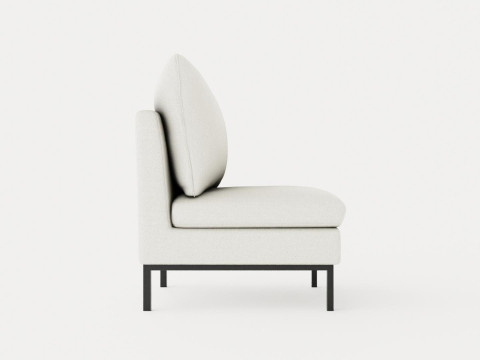 Tribeca armchair Modelo 3D