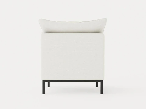 Tribeca armchair 3D Model