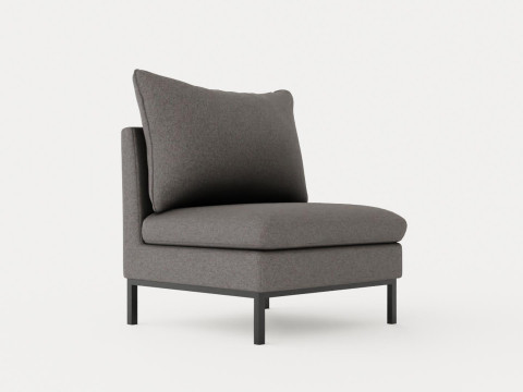Tribeca armchair 3D Model