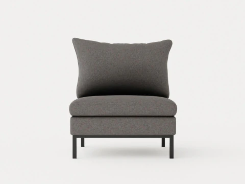 Tribeca armchair 3D Model