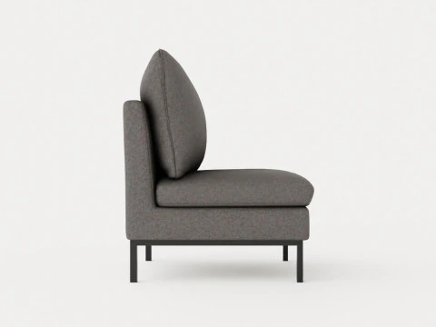 Tribeca armchair 3D Model