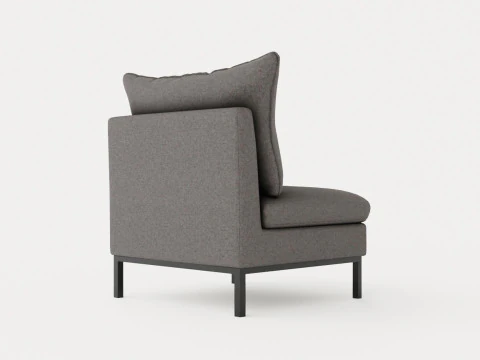 Tribeca armchair 3D Model