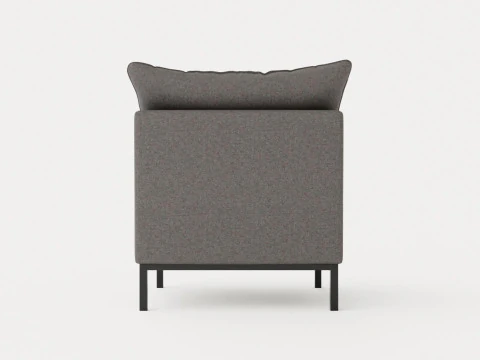 Tribeca armchair 3D Model