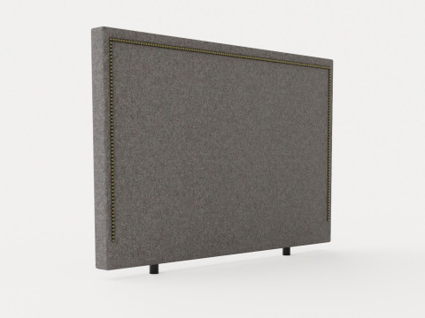 St Clair headboard - Brass rivets Modelo 3D