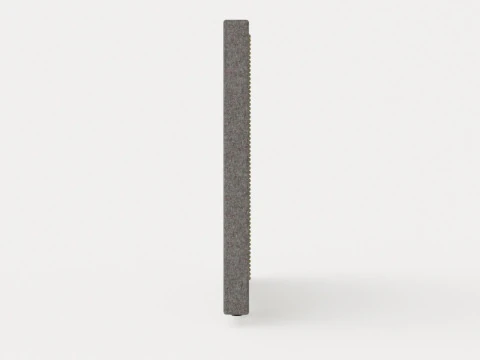 St Clair headboard - Brass rivets 3D Model