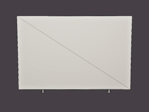 St Clair headboard - Brass rivets Modelo 3D
