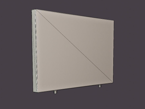 St Clair headboard - Brass rivets Modelo 3D