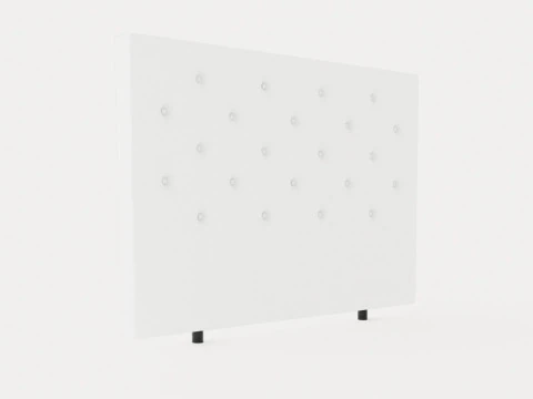 Francis headboard 3D Model
