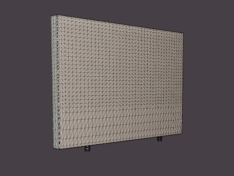Francis headboard 3D Model
