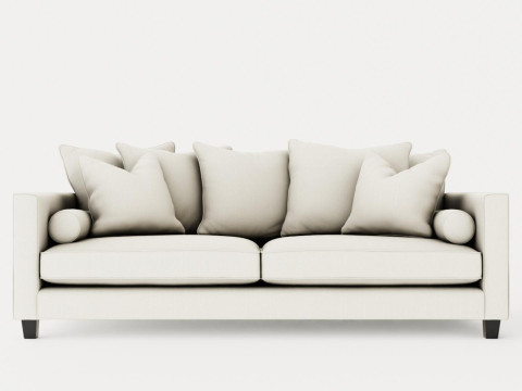 Nevada 3-seater sofa 3D Модель