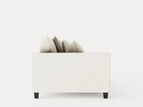 Nevada 3-seater sofa Modelo 3D