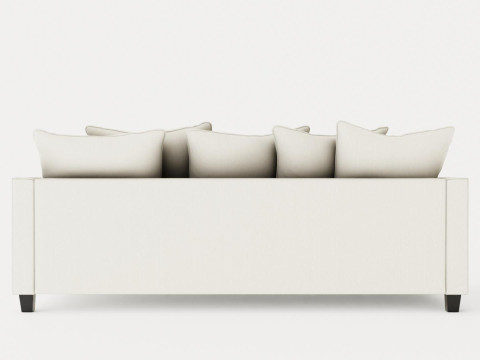 Nevada 3-seater sofa Modelo 3D