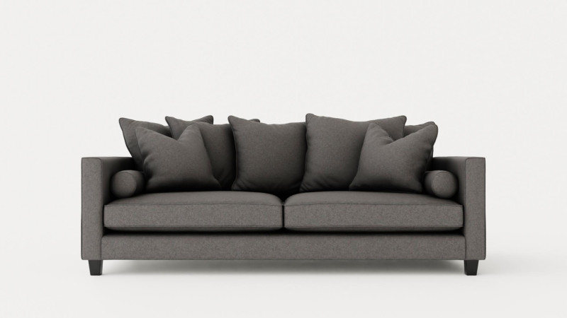 Nevada 3-seater sofa 3D 모델 .c4d .max .obj .3ds .fbx .stl .blend
