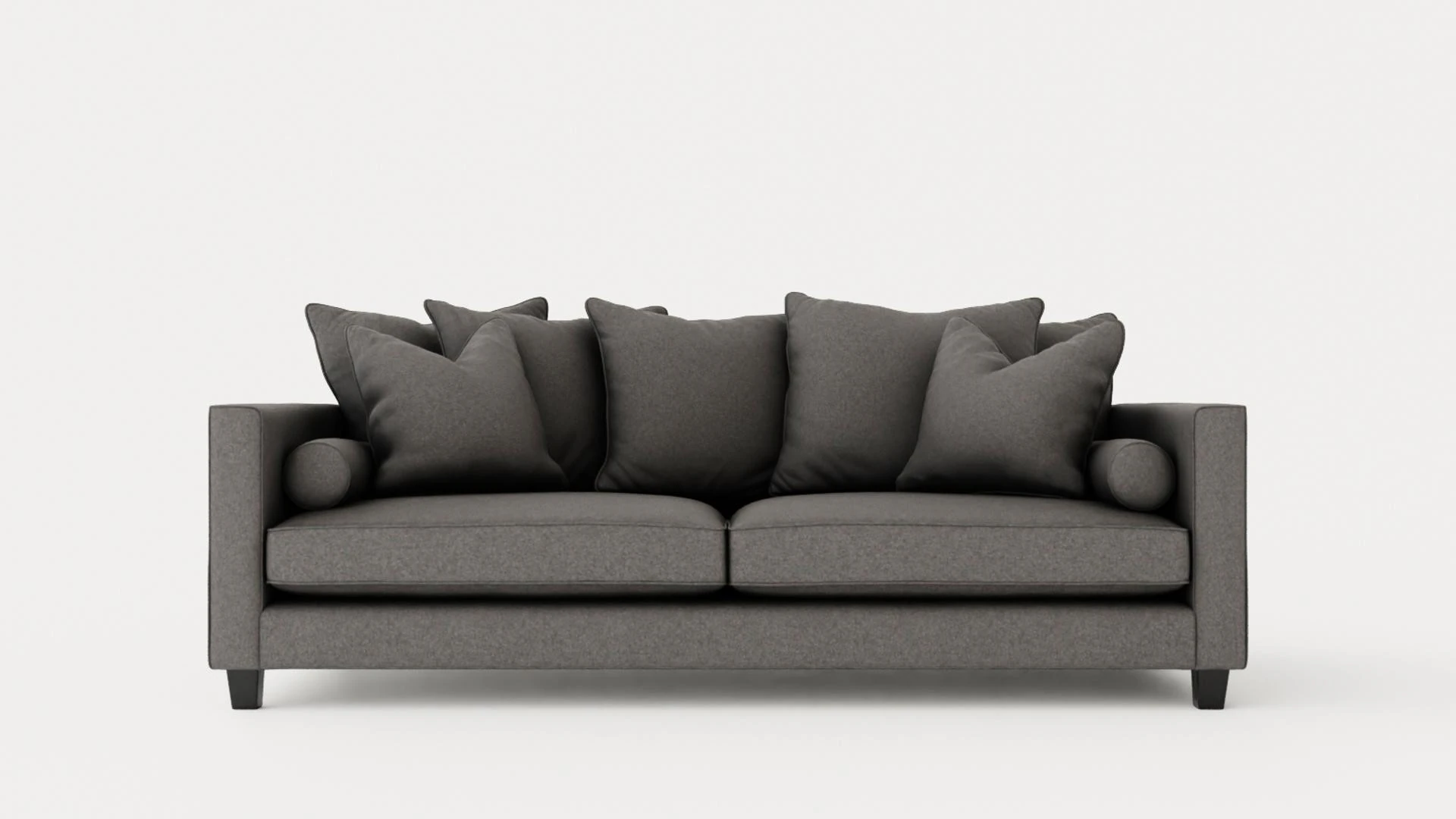 Nevada 3-seater sofa 3D Model .c4d .max .obj .3ds .fbx .stl .blend