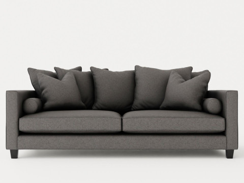 Nevada 3-seater sofa 3D Model