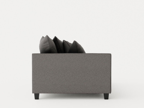 Nevada 3-seater sofa 3D 모델