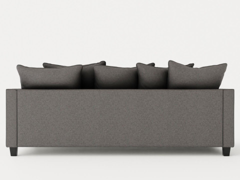 Nevada 3-seater sofa 3D 모델