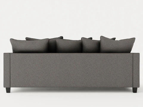 Nevada 3-seater sofa 3D Model