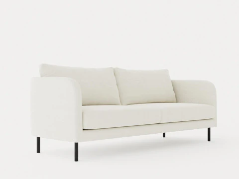 Rhode Island 3-seater sofa 3D Model