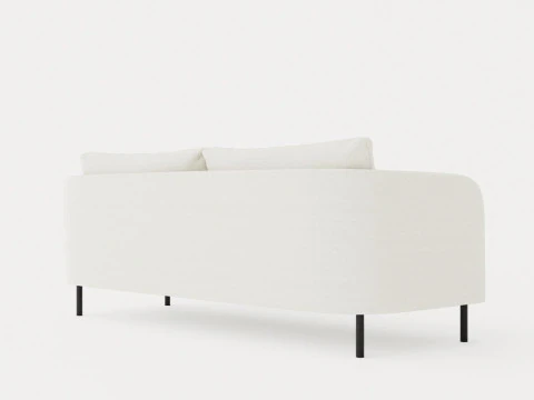 Rhode Island 3-seater sofa 3D Model
