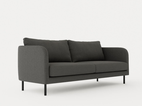 Rhode Island 3-seater sofa Modelo 3D