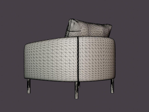 Rhode Island armchair 3D Модель