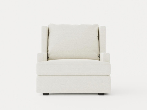 Mercer armchair Model 3D