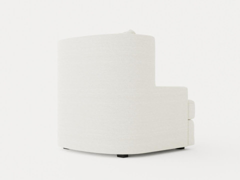 Mercer armchair Model 3D