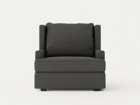 Mercer armchair Model 3D