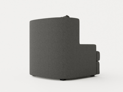 Mercer armchair Model 3D