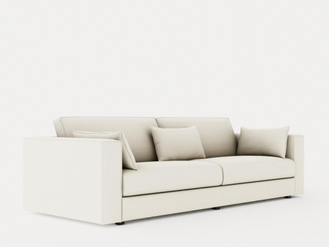 Louisiana 3 seater sofa 3D Model