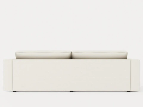 Louisiana 3 seater sofa 3D Model