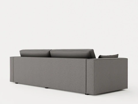 Louisiana 3 seater sofa 3D Model