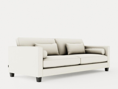 Nevada 3-seater sofa 3D Model