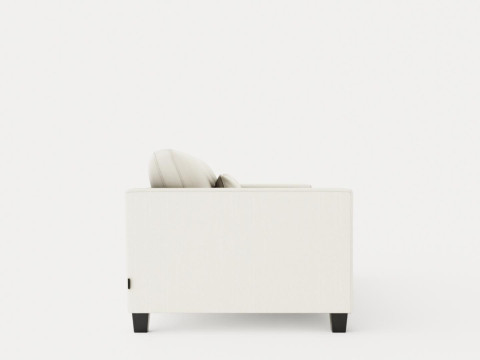 Nevada 3-seater sofa 3D Model