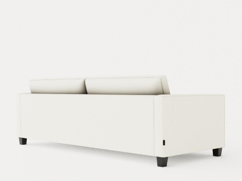 Nevada 3-seater sofa 3D Model