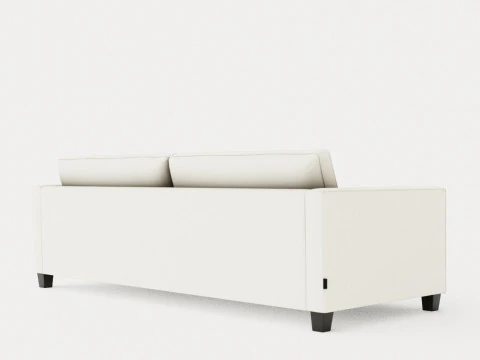 Nevada 3-seater sofa 3D Model