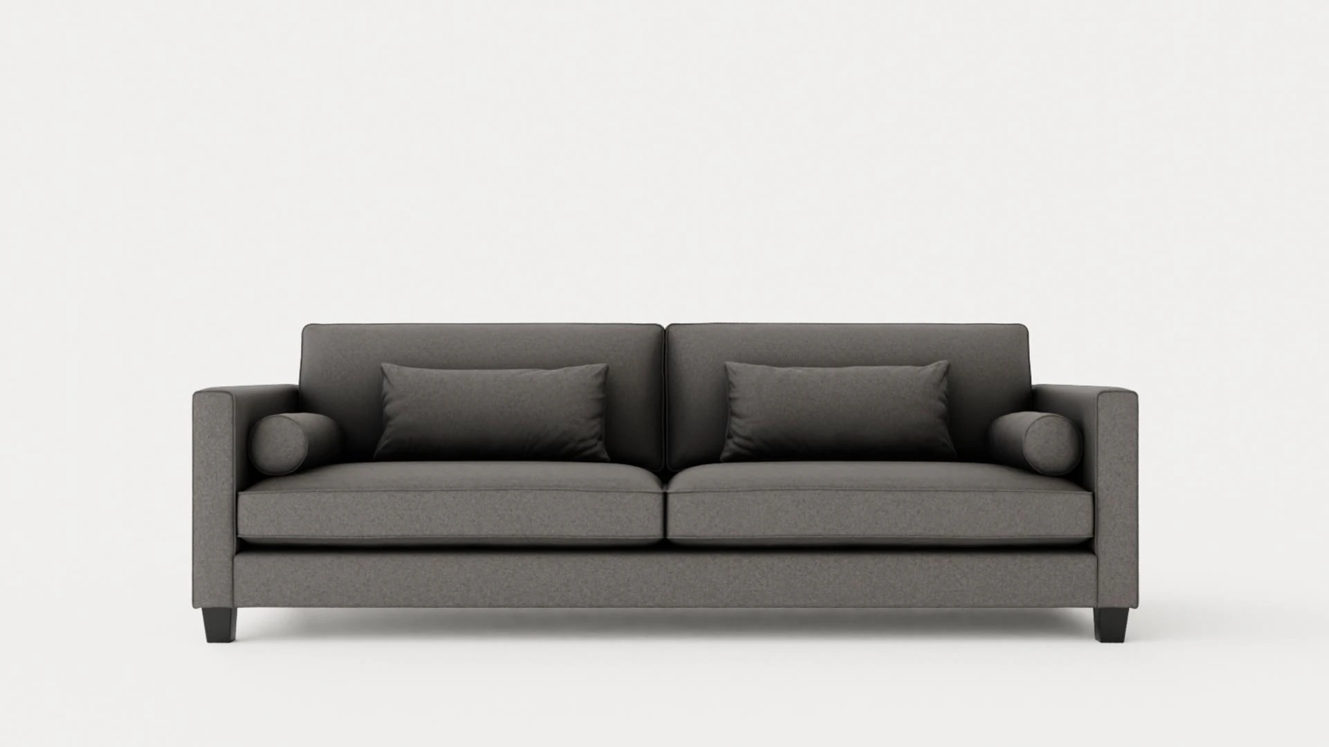 Nevada 3-seater sofa 3D Model .c4d .max .obj .3ds .fbx .stl .blend 