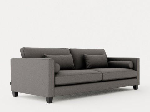 Nevada 3-seater sofa 3D Model