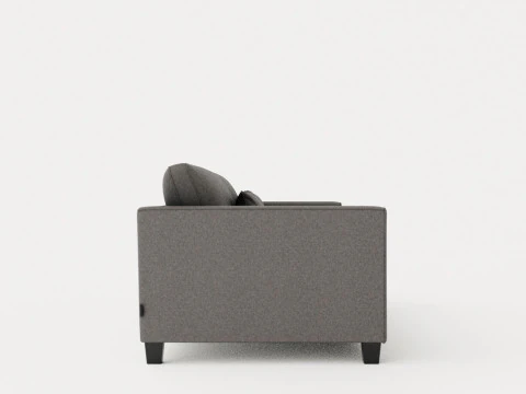 Nevada 3-seater sofa 3D Model