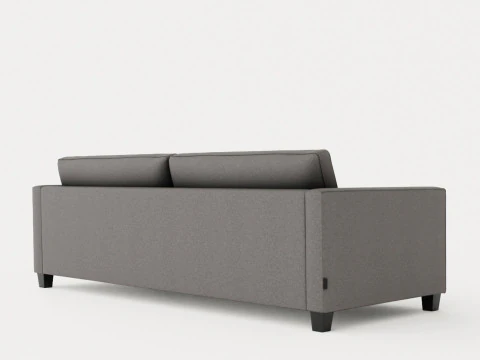 Nevada 3-seater sofa 3D Model