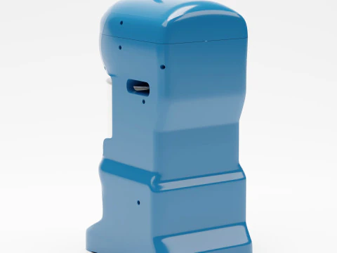 얼음 면도기 주방 도구 3D 모델