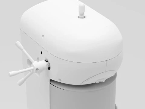 얼음 면도기 주방 도구 3D 모델