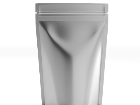 3D Stand-Up Pouch Model High-Quality Packaging Design for E-Commerce and Product Visualization 3D Модель