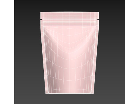 3D Stand-Up Pouch Model High-Quality Packaging Design for E-Commerce and Product Visualization Modelo 3D