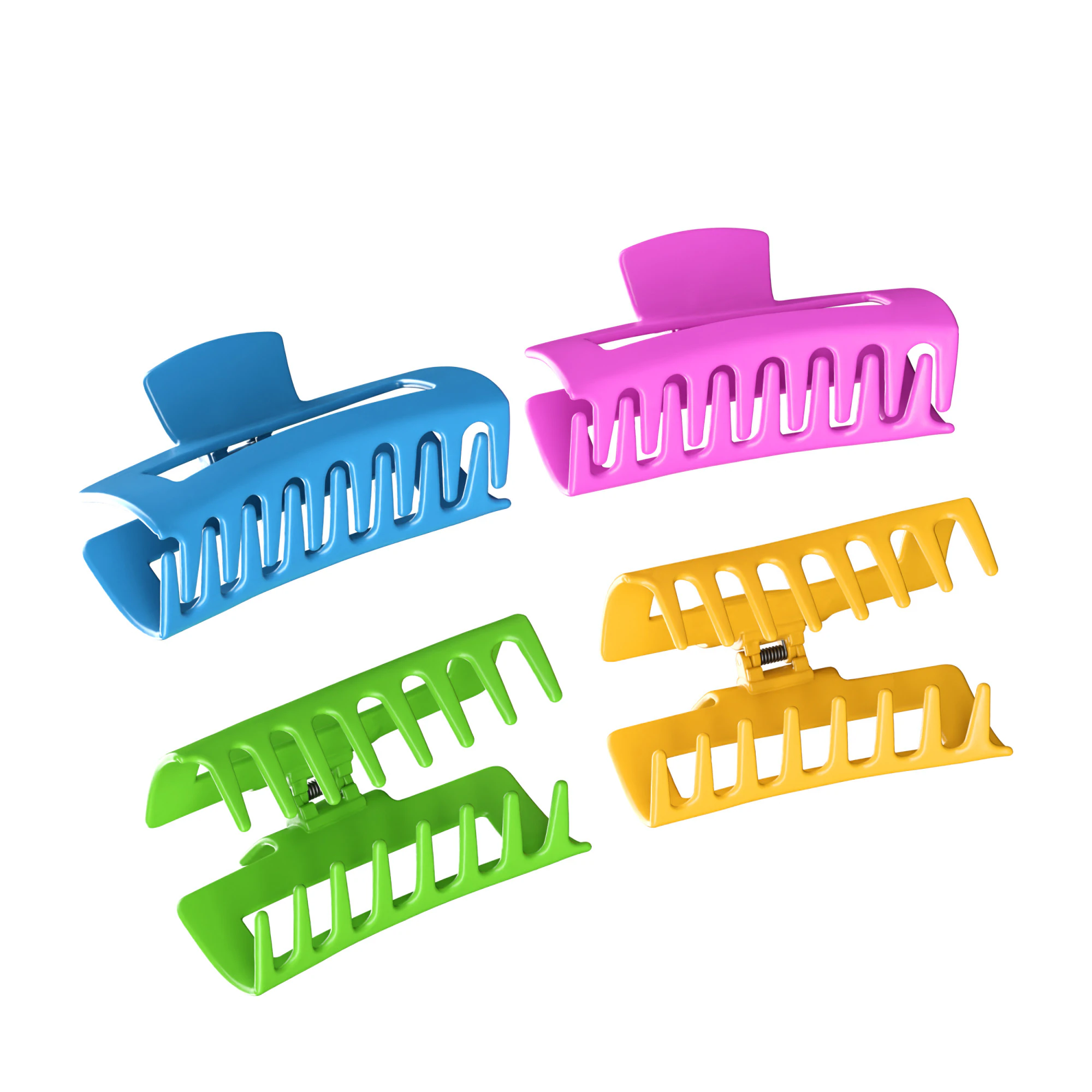 Modern Sleek Hair Clip 3D Model .c4d .max .obj .3ds .fbx .stl .blend 