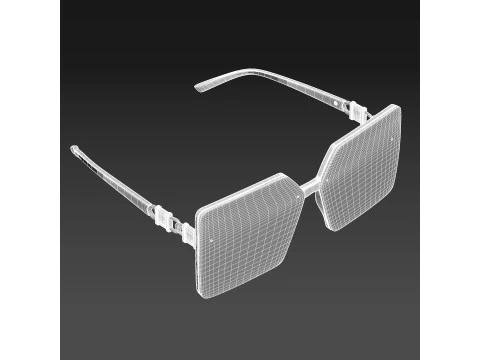 Stylish Sunglasses - High-Quality 3D Model
