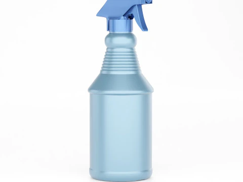 High-Quality 3D Spray Bottle Model 3D Model