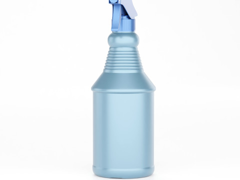 High-Quality 3D Spray Bottle Model Modello 3D